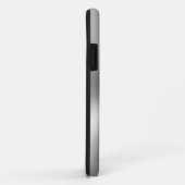 PixDezines faux geborsteld aluminium Case-Mate iPhone Case (Achterkant/rechts)