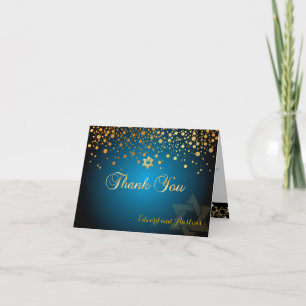 PixDezines Faux Gold Confetti, Mitzvah Merci