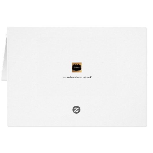 PixDezines Faux Gold Confetti/Table Réservée (Dos Horizontal)