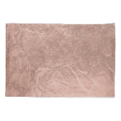 PixDezines Faux Roos Gold/Mr/Mrs Kussensloop (Achterkant-Links)