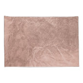 PixDezines Faux Roos Gold/Mr/Mrs Kussensloop (Achterkant-Rechts)