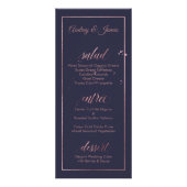 PixDezines Faux Rose Gold Calligraphy Menu Script (Dos)