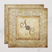 PixDezines Fidora,  Damask Kaart (Voorkant / Achterkant)