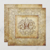 PixDezines Fidora,  Damask Kaart (Voorkant / Achterkant)