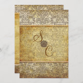 PixDezines Fidora,  Damask Kaart (Voorkant / Achterkant)