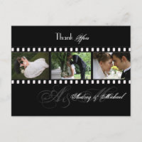PixDezines FILMSTRIP TROUWFOTO'S BEDANKT
