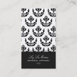 PixDezines firenze damast/diy achtergrond kleur Visitekaartje