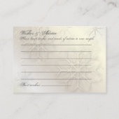 PixDezines Flacons de neige Voeux + Cartes de cons (Dos)