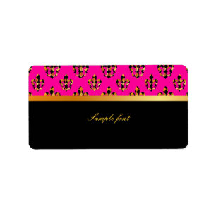 PixDezines Fleur de lis /DIY kleuren! Etiket