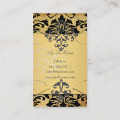 PixDezines  Florentius Damask Visitekaartje (Achterkant)