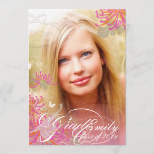 PixDezines Flowers Afstuderen Kaart