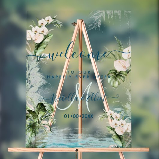 PixDezines Foliage de la jungle tropicale (Neutre)