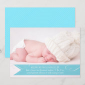 PixDezines foto's geboorte aankondiging (Voorkant / Achterkant)
