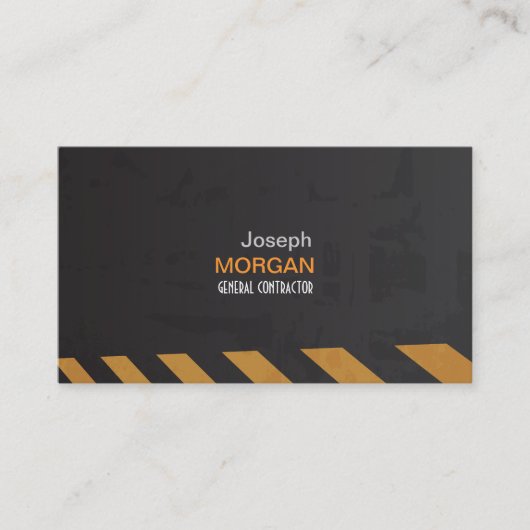 PixDezines General Contractor Visitekaartje (Voorkant)