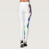 PixDezines Geometrisch/Driehoeken Leggings (Achterkant)