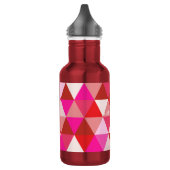 PixDezines geometrisch patroon Waterfles (Links)