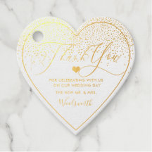 PixDezines Goud Confetti Romantische Kalligrafie