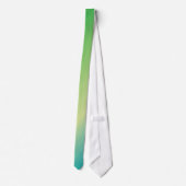 PixDezines gradient stropdassen, blauwgroen+groen, Stropdas (Achterkant)