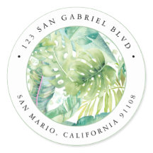 PixDezines Greenery, Tropisch Foliage Sage Green