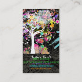 PixDezines Grunge Tree Trimmers ♥ ♥ Visitekaartje (Achterkant)