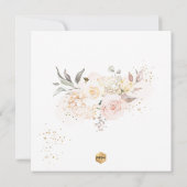 PixDezines H2 Blush Cream Rozen Bevestiging Kaart (Achterkant)