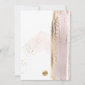 PixDezines H2 Blush Pink First Jesus Communivi Kaart (Achterkant)