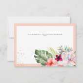 PixDezines H2 Fleurs de Paradis Tropical Merci (Dos)