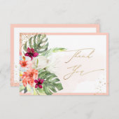 PixDezines H2 Fleurs Paradis Tropical Merci (Devant / Derrière)