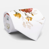 PixDezines H2 Herfst Garden Flowers DIY Backgring Stropdas (Opgerold)