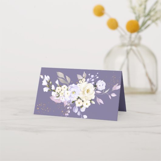 PixDezines H2 Paarse Hydrangeas Cream Rozen (Achterkant)