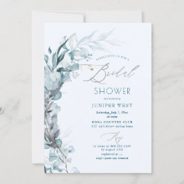 PixDezines H2 Stustblauw Eucalyptus Vrijgezellenfe Kaart