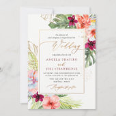 PixDezines H2 Tropisch paradise Brunch Bubble Kaart (Voorkant)