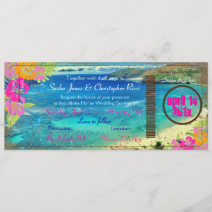 PixDezines hanauma bay/ instapkaart Kaart