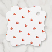 PixDezines hart dank u handtekening script Bedankjes Labels (Achterkant)