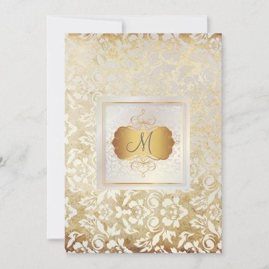 PixDezines Haute Couture Damask, +Pearl Kaart (Voorkant)