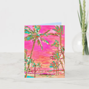 PixDezines  Hawaii/Dank u Bedankkaart