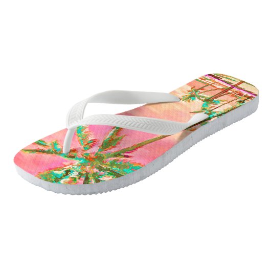 PixDezines Hawaii, Mauna Lani Bay Teenslippers (Schuin)
