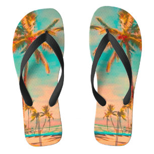 PixDezines  Hawaii, Mauna Lani Bay Teenslippers