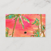 PixDezines Hawaiian Beach/Escort Cartes (Dos)