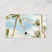 PixDezines Hawaiian Beach/Escort Kaarten Plaatskaartje (Achterkant)