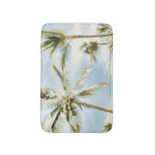 PixDezines  Hawaiian Beach/Light Blue Badmat (Voorkant Verticaal)