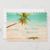 PixDezines  Hawaiian Beach/Turquoise Kaart (Voorkant)
