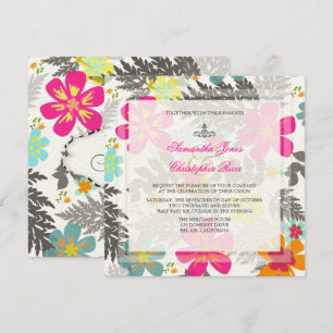 PixDezines HAWAIIAN JUNGLE/DIY BCKGRND/GEVOELD ECR Kaart