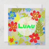 PixDezines hawaiian oerwoud/DIY achtergrondkleur Kaart (Voorkant)