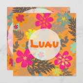 PixDezines hawaiian oerwoud/DIY achtergrondkleur Kaart (Voorkant / Achterkant)