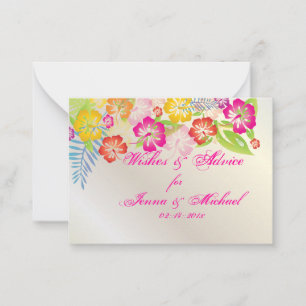 PixDezines Hibiscus Leis Voeux + Cartes Conseils