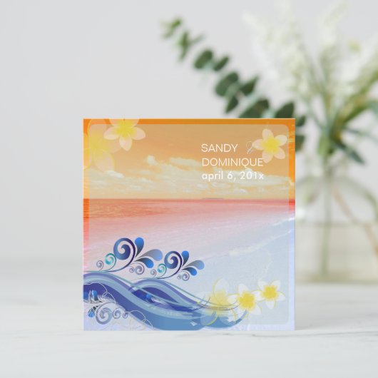 PixDezines hulplijnen/strand/dynamisch ontwerp Kaart (Staand voorkant)