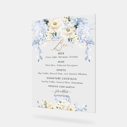 PixDezines Ice Blue Hyde Alabaster Menu Rose (Angle)