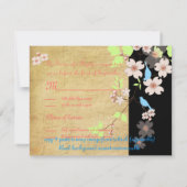 PixDezines Inséparables RSVP nécessite des Invitat (Dos)