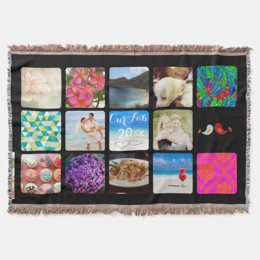 PixDezines instagram deze dekens gooien Deken (Voorkant)